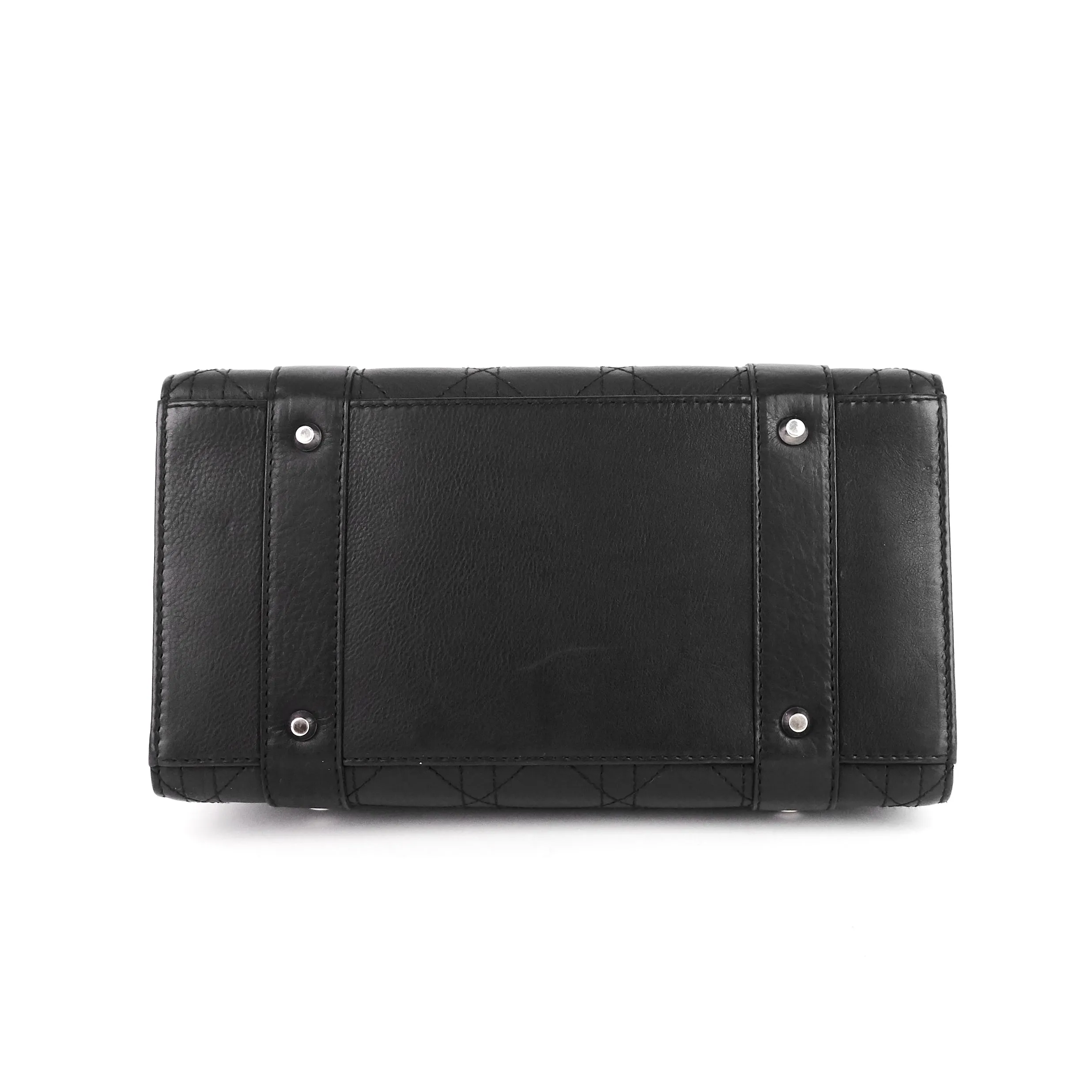 Lady Dior Small Cannage Lambskin Soft Bag